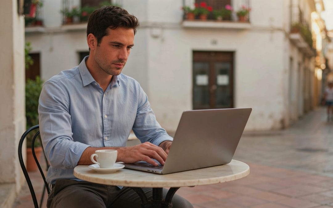 American remote worker in Spain, digital nomad visa lifestyle - SLX Abogados